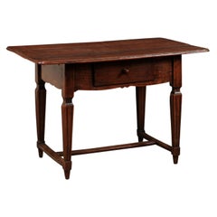 Antique Late 18th Century French Walnut Writing Table/Work Table