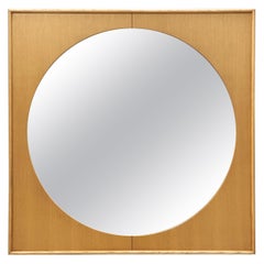Postmodern Square Wall Mirror in the Style of Ettore Sottsass, Italy 1980s