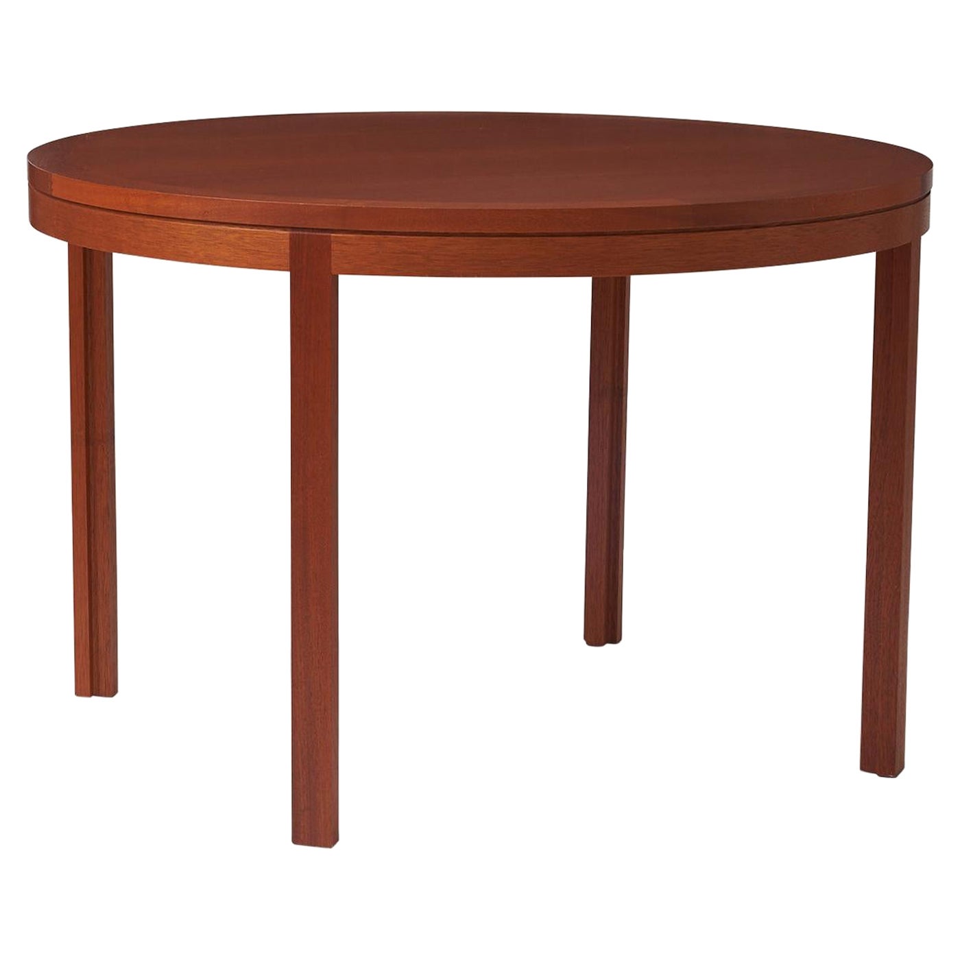 Mahogany Dining Table by Rud Thygesen For Sale