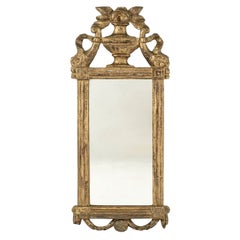 Petite Louis XVI Giltwood Mirror