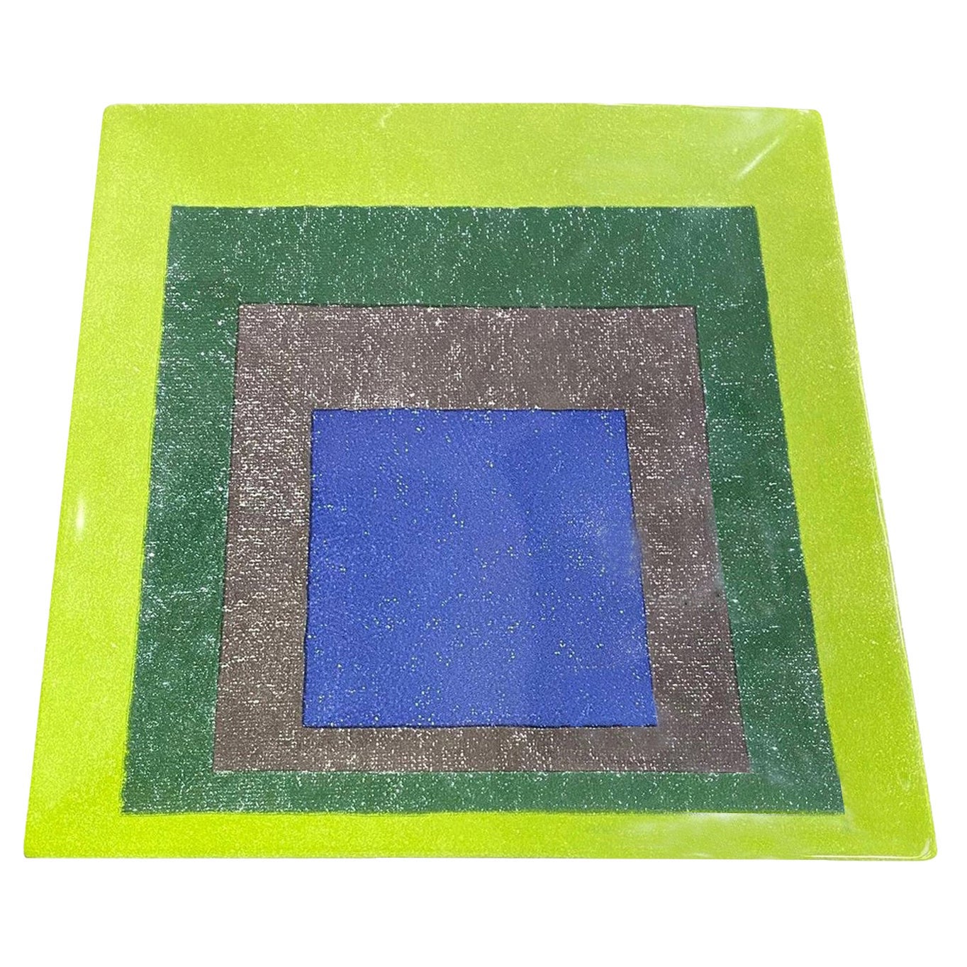 Josef Albers Study for Homage to the Square Limited Ed. Plat en céramique MOCA