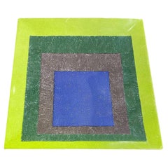Josef Albers Study for Homage to the Square Limited Ed. Plat en céramique MOCA