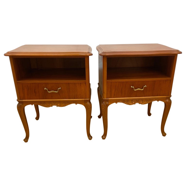 Neoclassical Night Tables For Sale at 1stDibs
