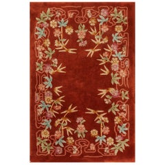 1930s Chinese Art Deco Carpet ( 4'4" x 6'6" - 132 x 198 )