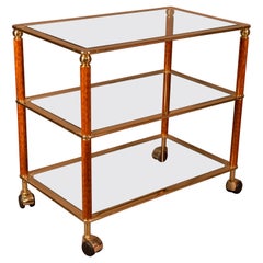 Willy Rizzo Style Vintage Italian Bar Cart