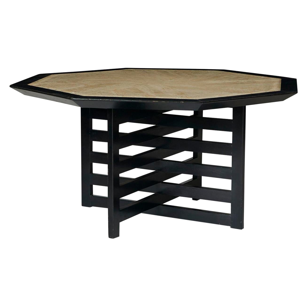 Harvey Probber Geometric Dining Table