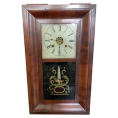Rosewood Shelf Clock by Ansonia Clock Company. Brass & Copper, 19th Century