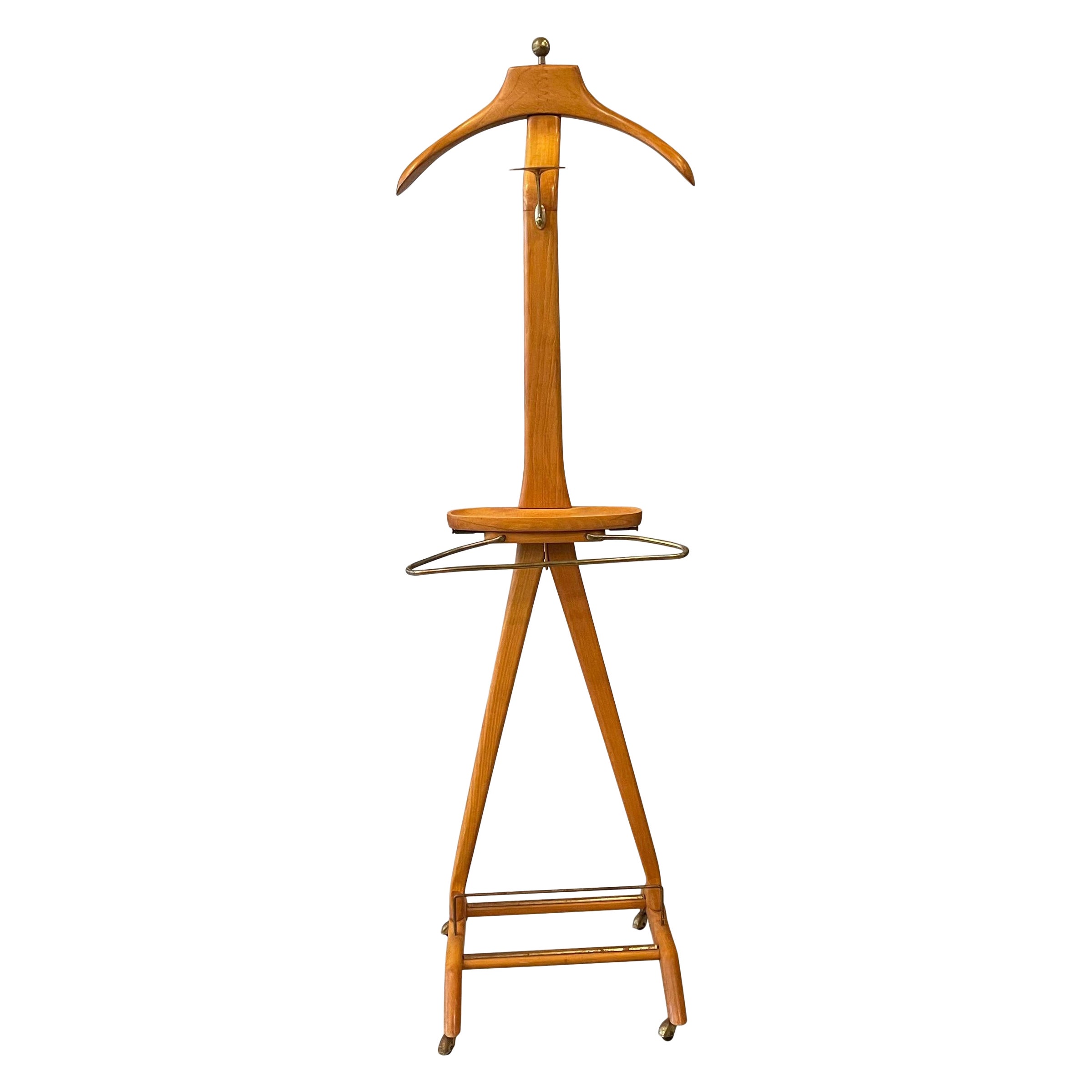 Fratelli Reguitti Italian Mid-Century Modern Valet In The Style Of Ico Parisi