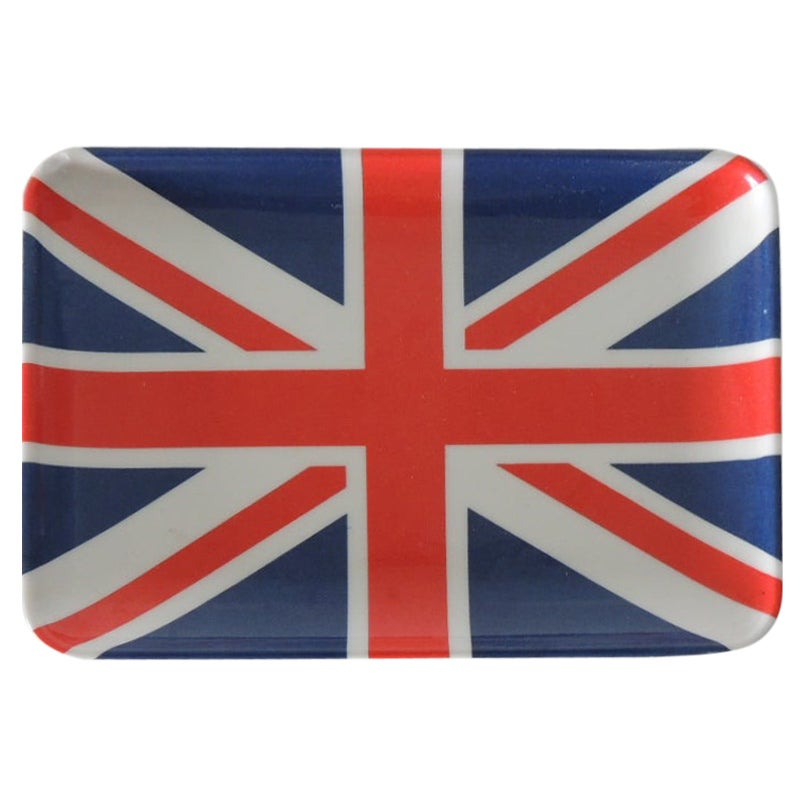 Red White and Blue Small London Flag Trinket Tray or Coaster