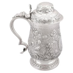 Antique Sterling Silver Quart and a Half Tankard, 1820