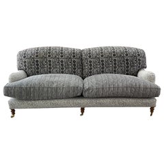 George Sherlock Extended Two Seater Sofa Covered in Marimekko Fabrics