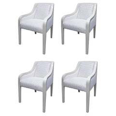 Set of Four Lacquered Chairs