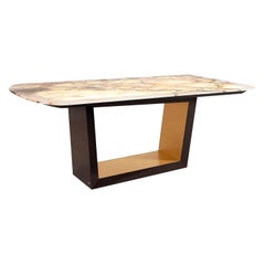Modern Olisippo Dining Table, Patagonia Stone, Handmade Portugal by Greenapple