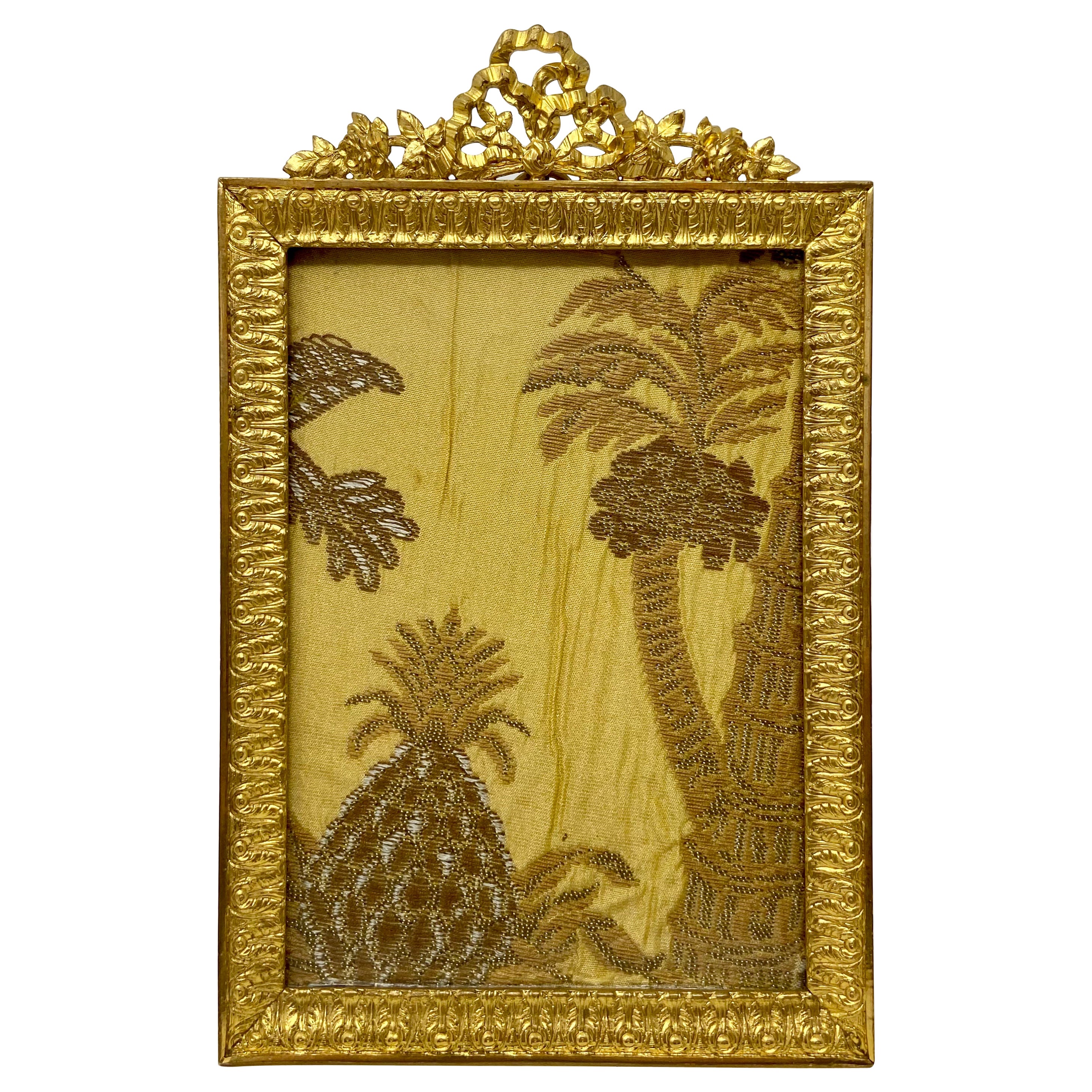 French Louis XV Style Large Gilt Carved Frame at 1stDibs