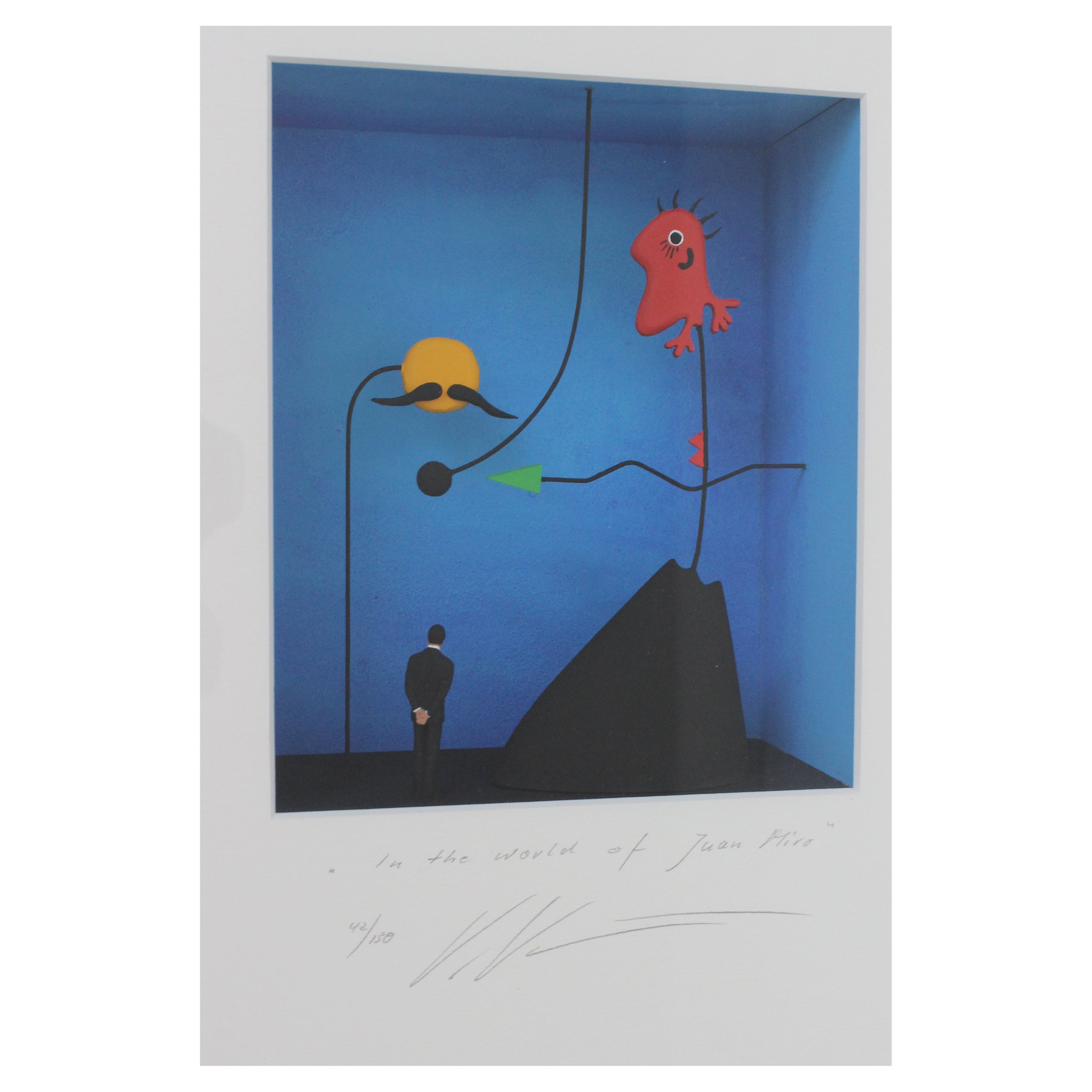 Jean Miro Tribute Shadow Box by Volker Kuhn