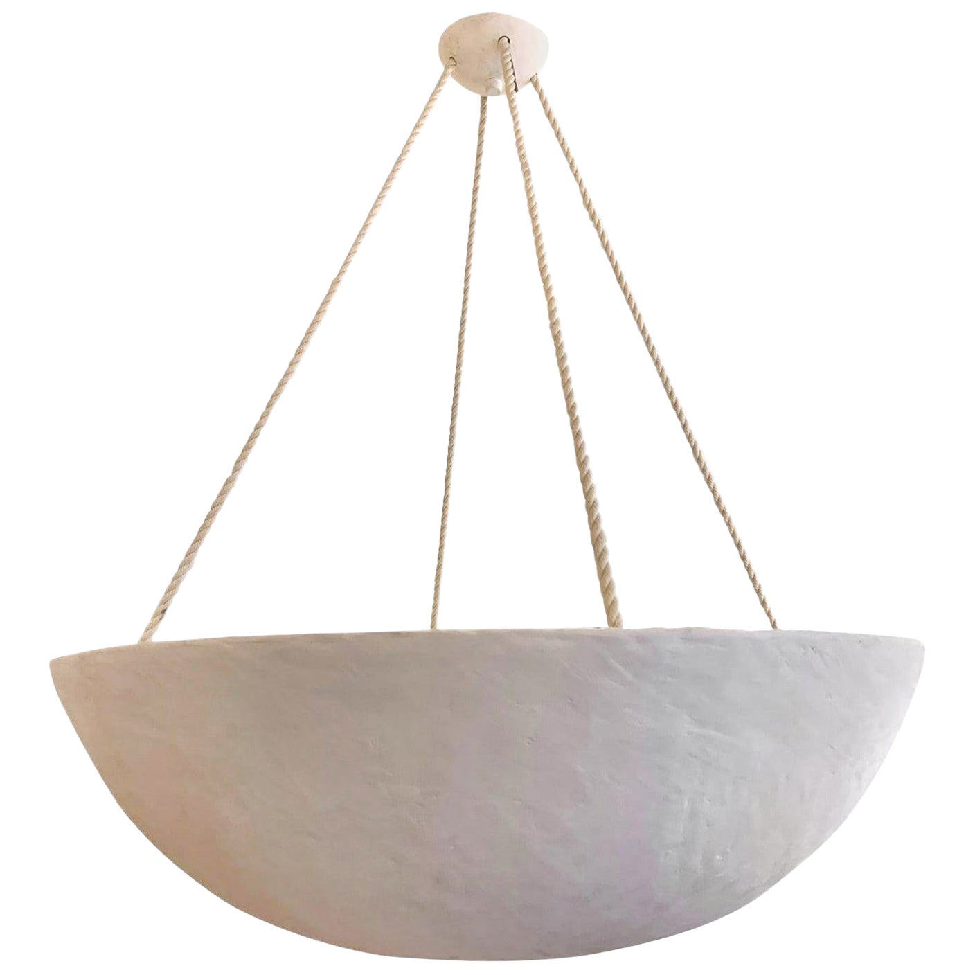 Plaster Chandeliers and Pendants 213 For Sale at 1stDibs white