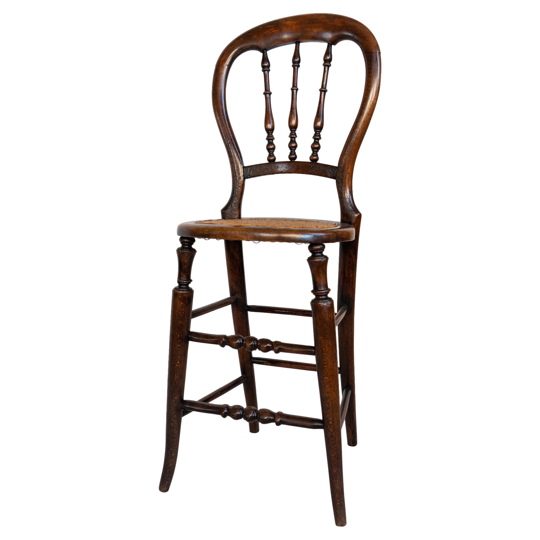 19th Century English "Discipline" / Posture  Chair Circa 1860