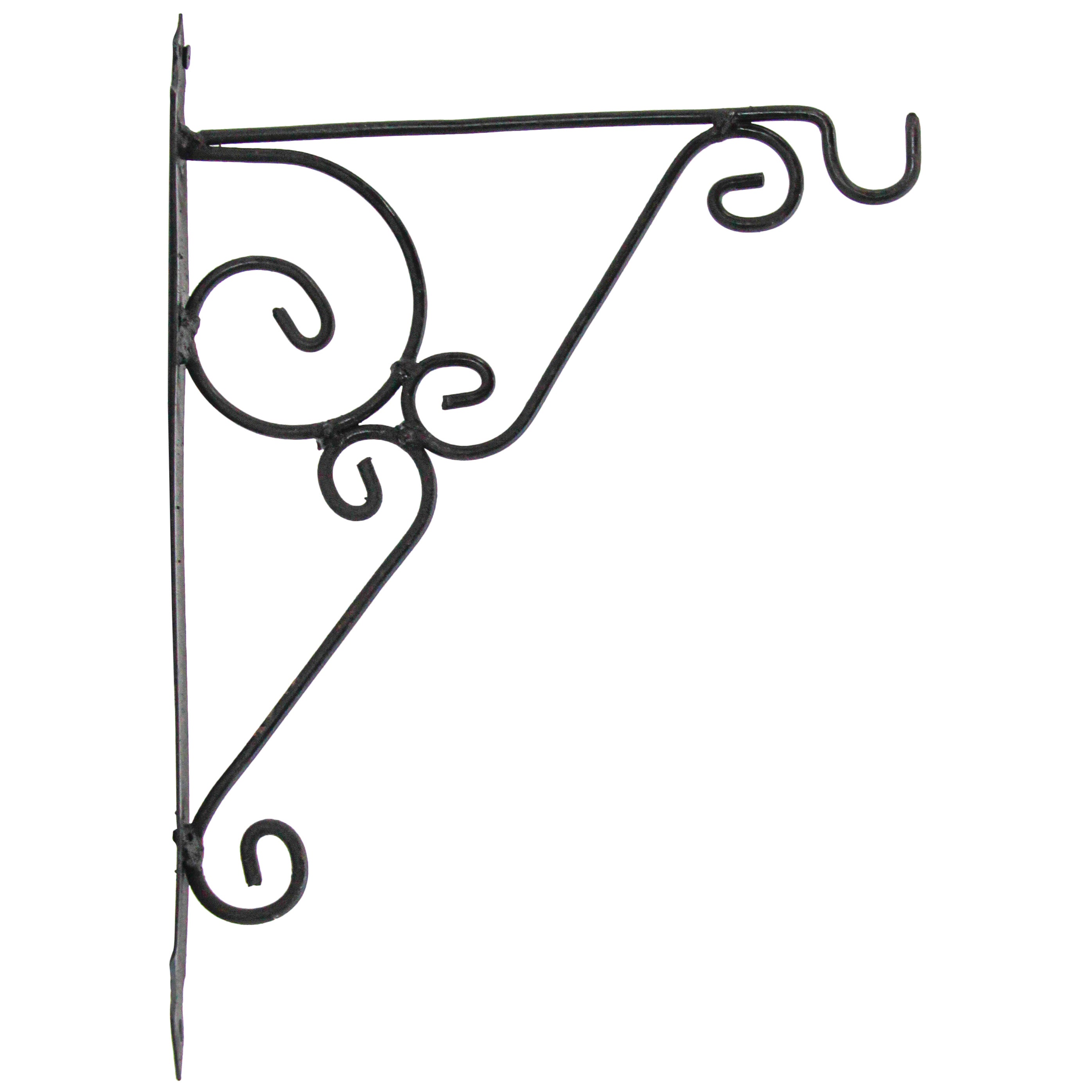 Wall Mounted Iron Bracket for Lanterns or Signs For Sale