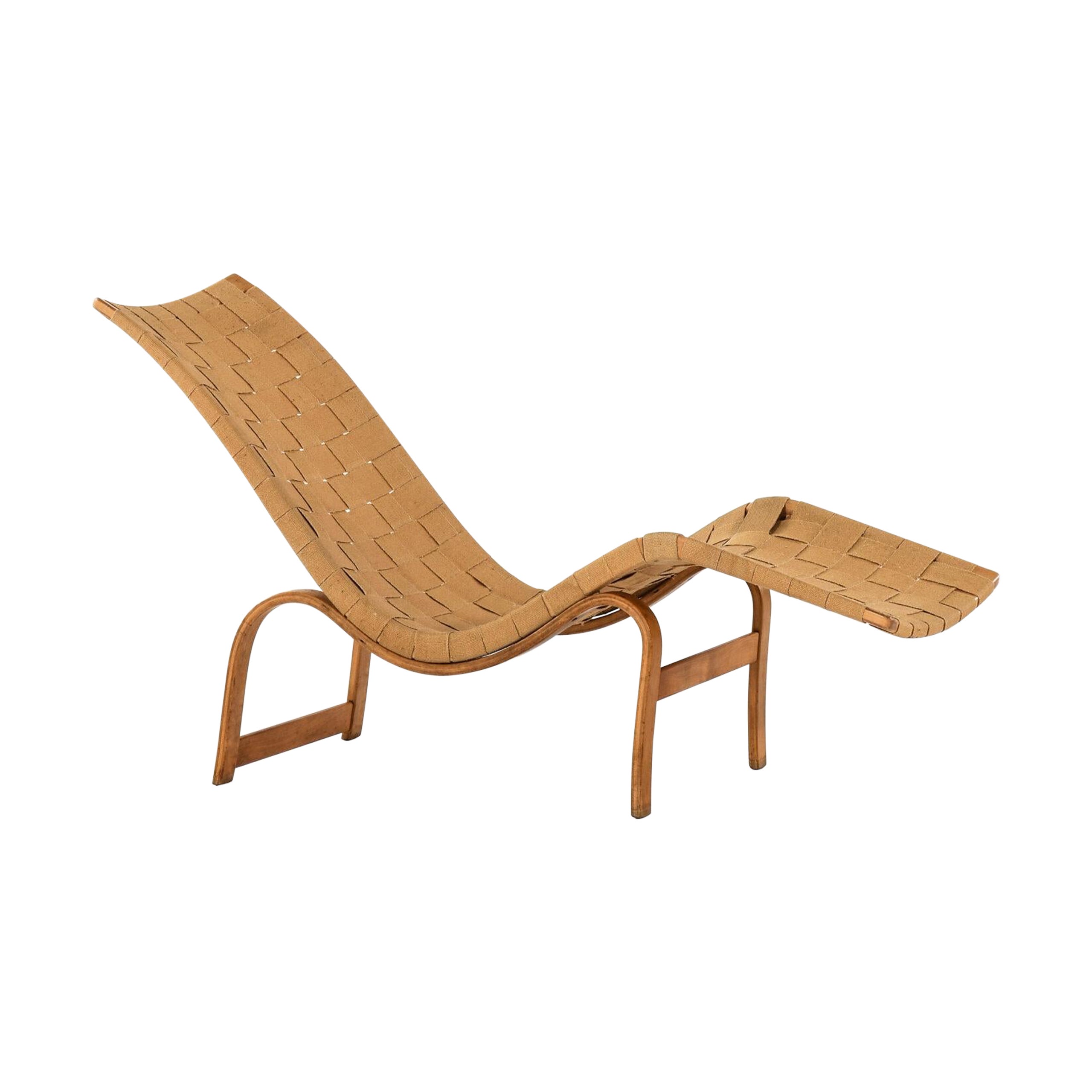 Bruno Mathsson Lounge Chair Produced by Karl Mathsson