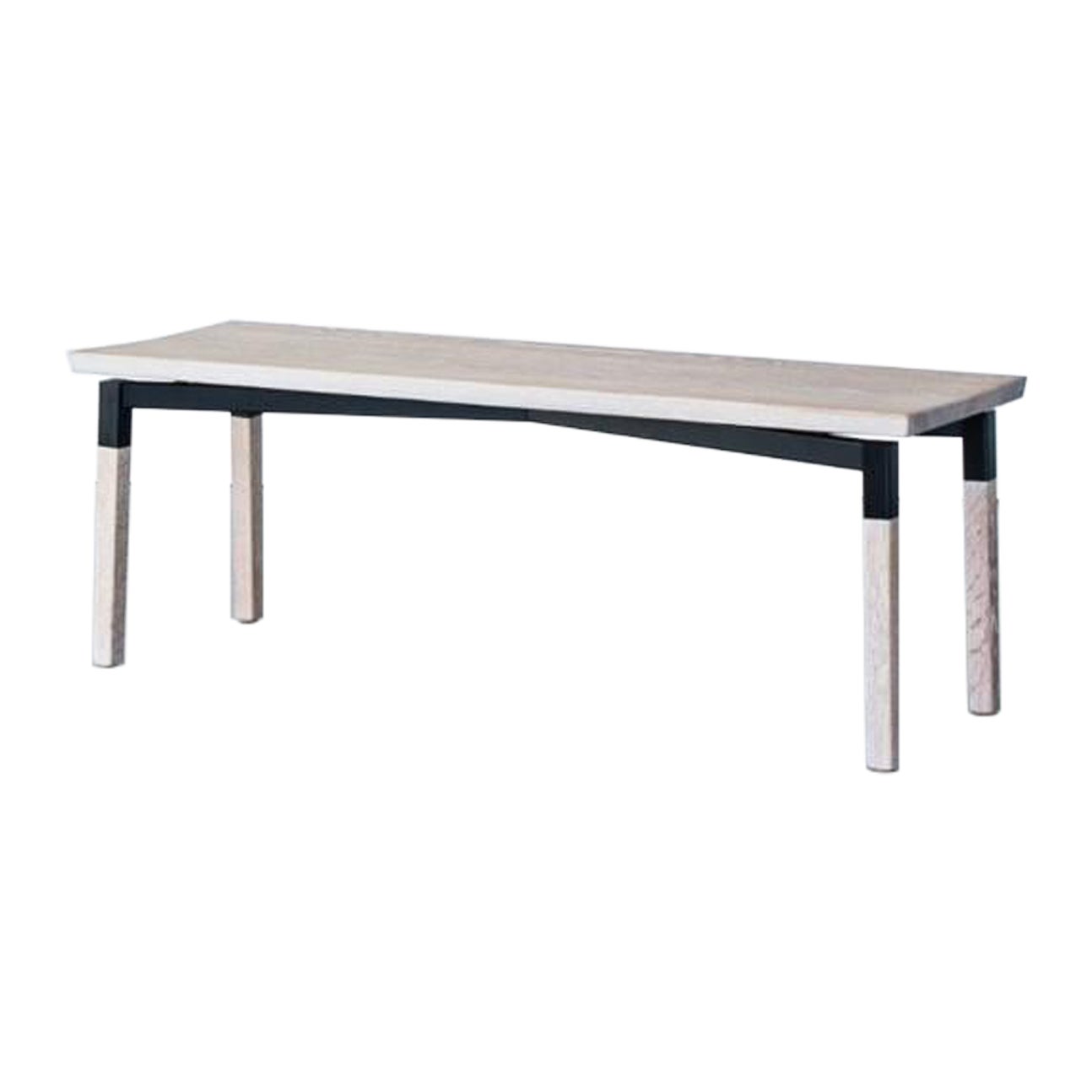 Walnut Small Parkdale Bench by Hollis & Morris