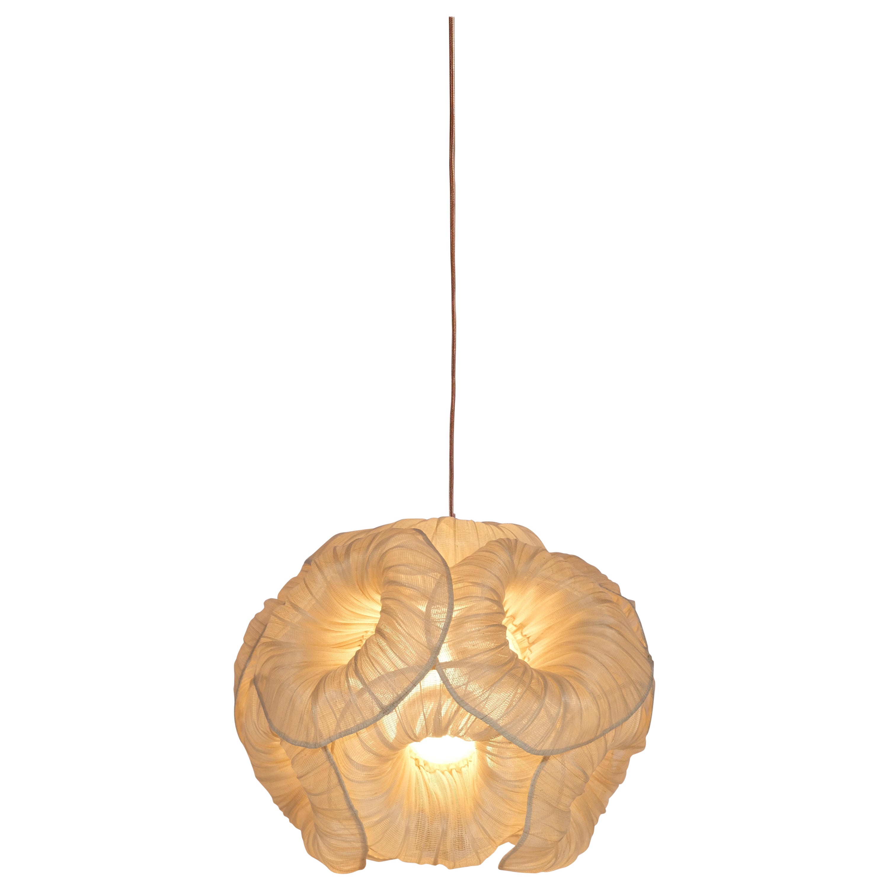 Lampe à suspension moderne faite main de Mirei Monticelli, Anemone 