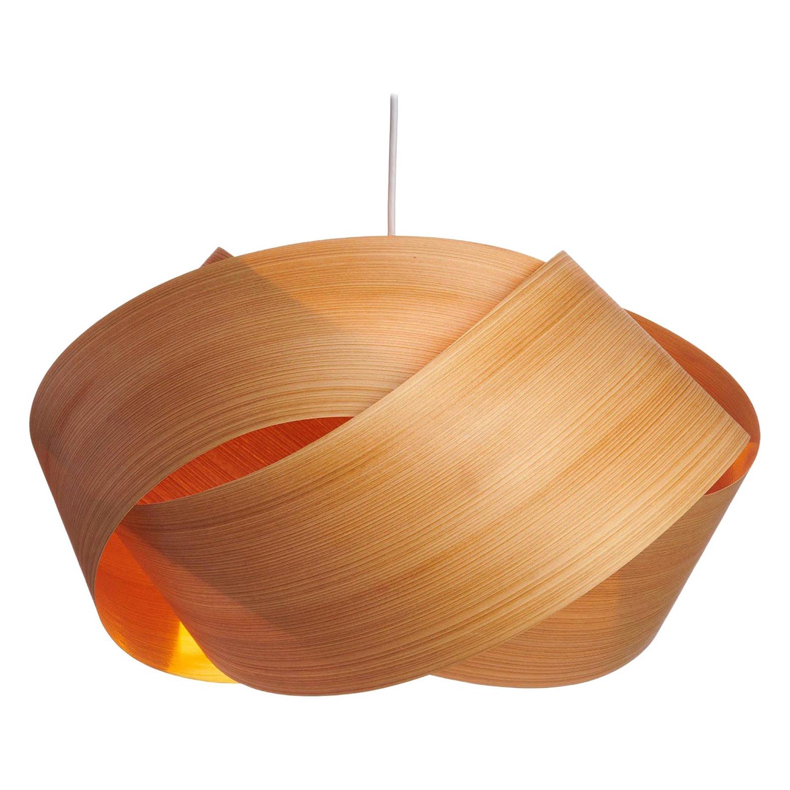 SERENE, design scandinave, édition limitée, bois de cyprès 27 pouces en vente