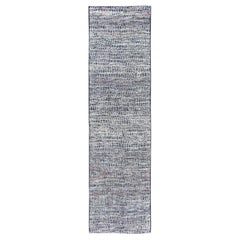 Modern Design Runner with All-over Checkerboard Design