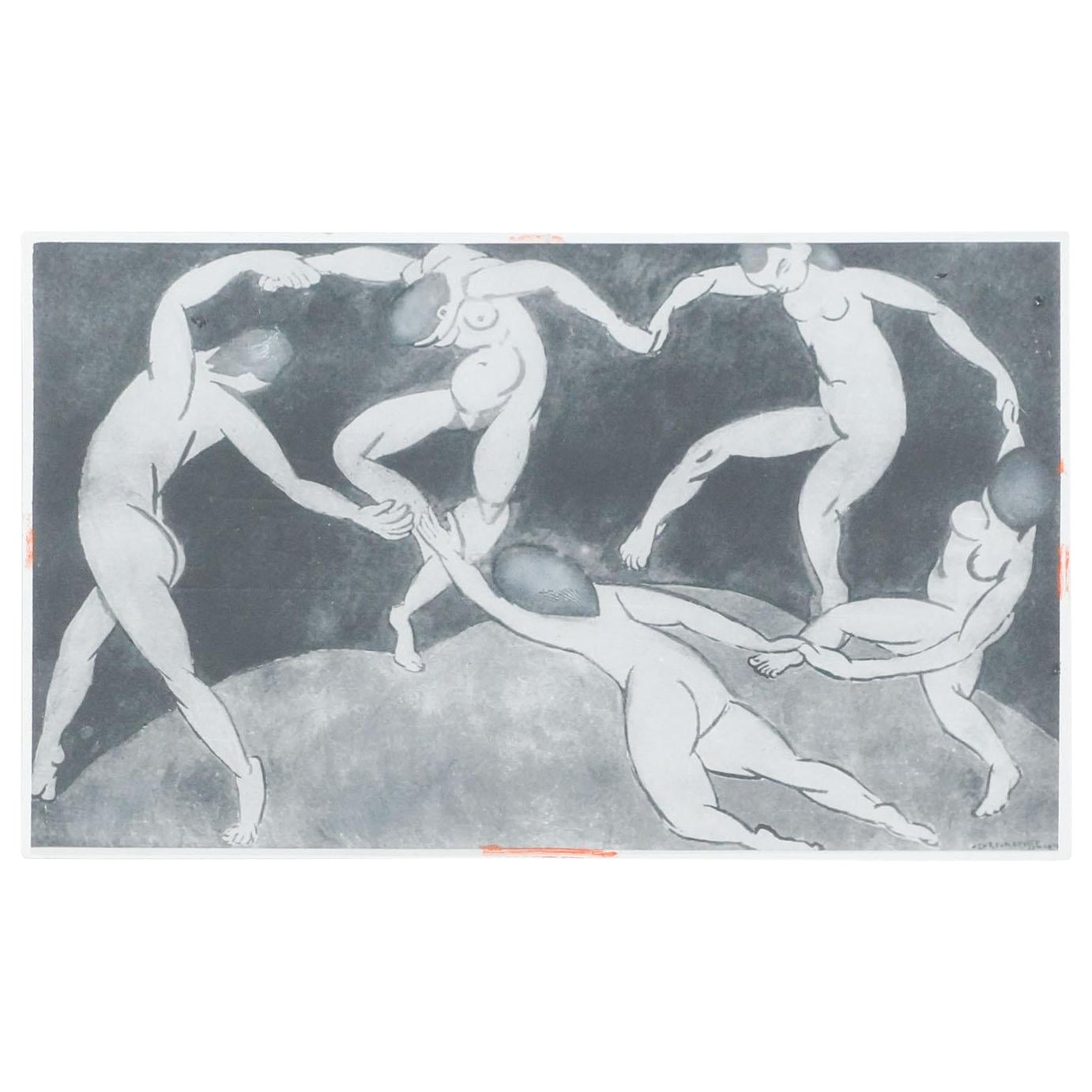 Photographie d'archives de la peinture d'Henry Matisse, 1959