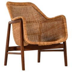 Bertil Fridhagen Easy Chair Produced by Bodafors