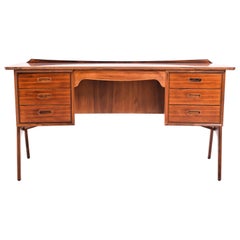 Rosewood Desk, Model SH 180, by Svend Aage Madsen for Sigurd Hansen