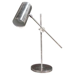 Mid-Century Modern Chrome Table Lamp