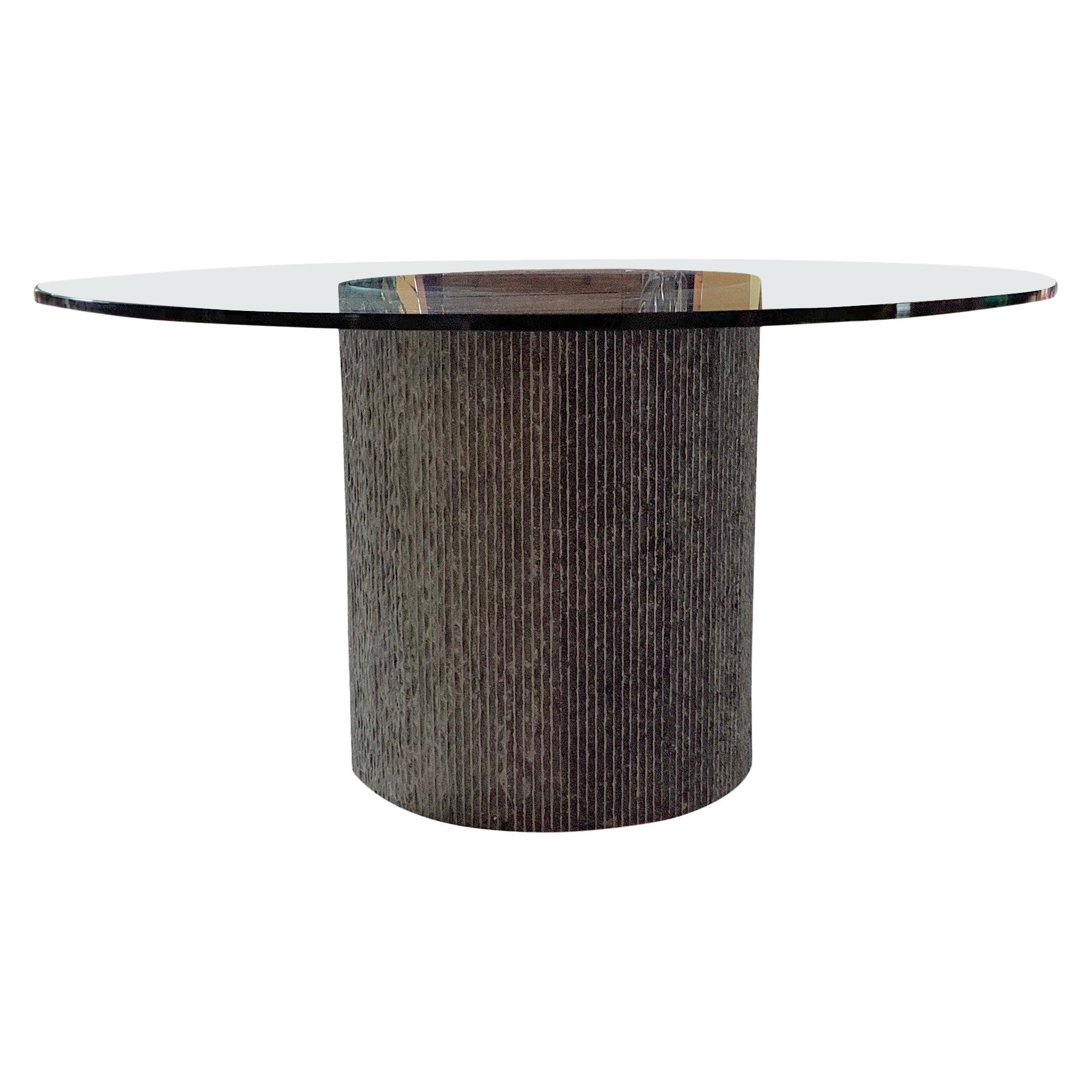 Post-Modern Granite Table in the Manner of Leon Rosen for Pace Collection
