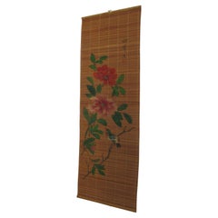 Asian Hand Painted Wall Hanging Art 