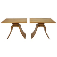 Paul Frankl Tables Manufactured by Brown-Saltman