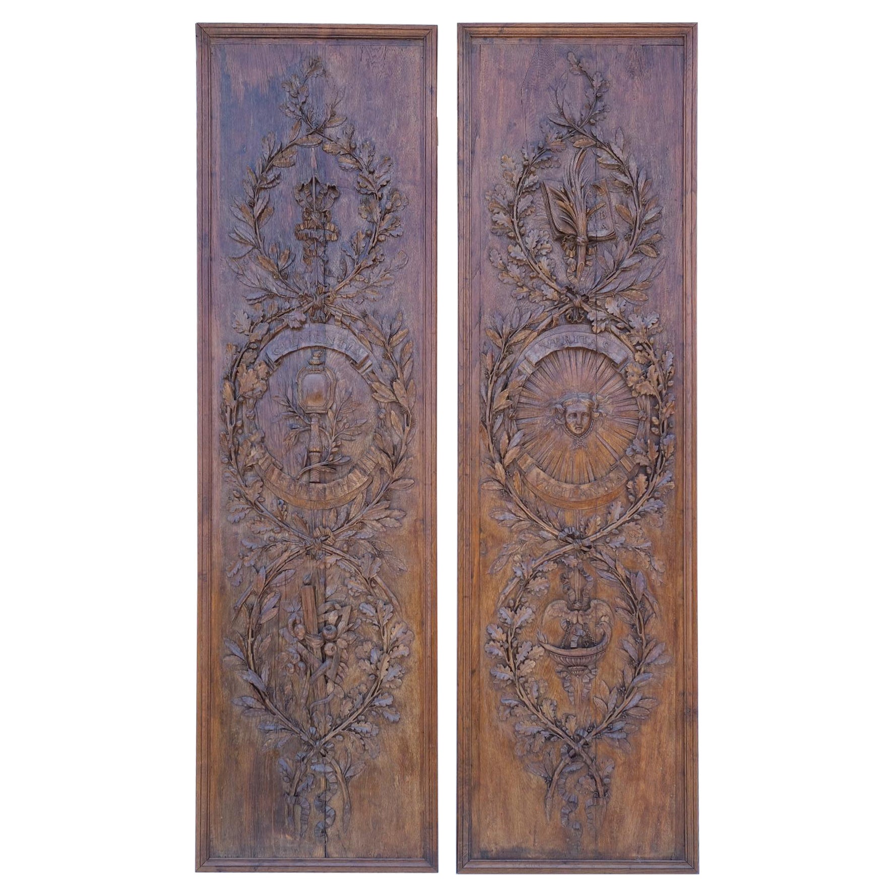 Late 18th Century French Carved Panels