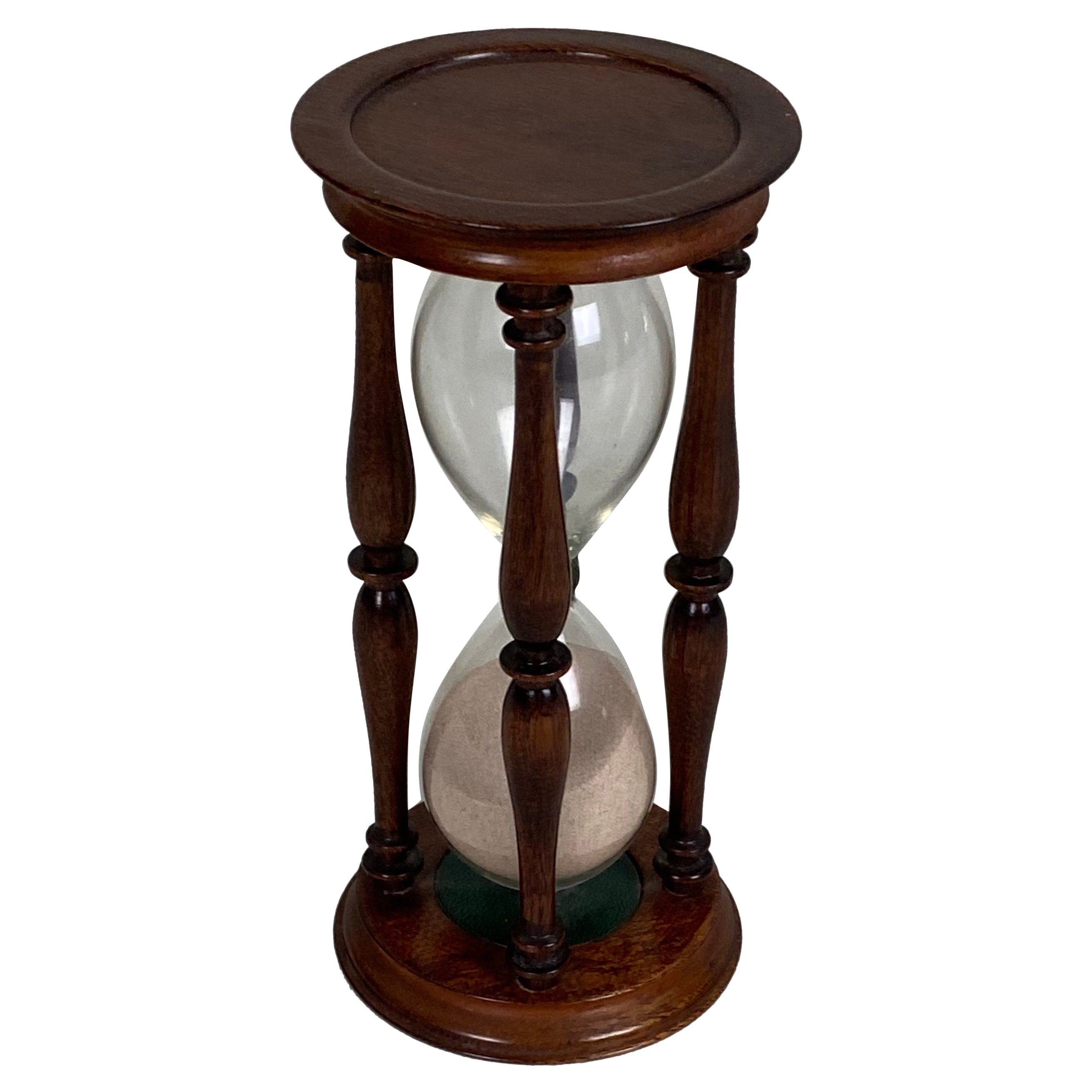 Victorian Treen Hourglass Timer