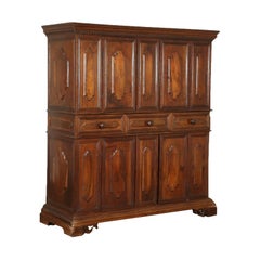 Cupboard Baroque Walnut Emilia Romagna Italy Early 18th Century