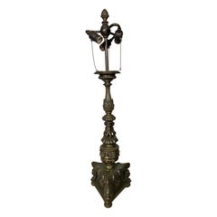 Lampe de table en bronze de style Renaissance