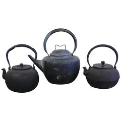 Antique Japanese Tea Pots