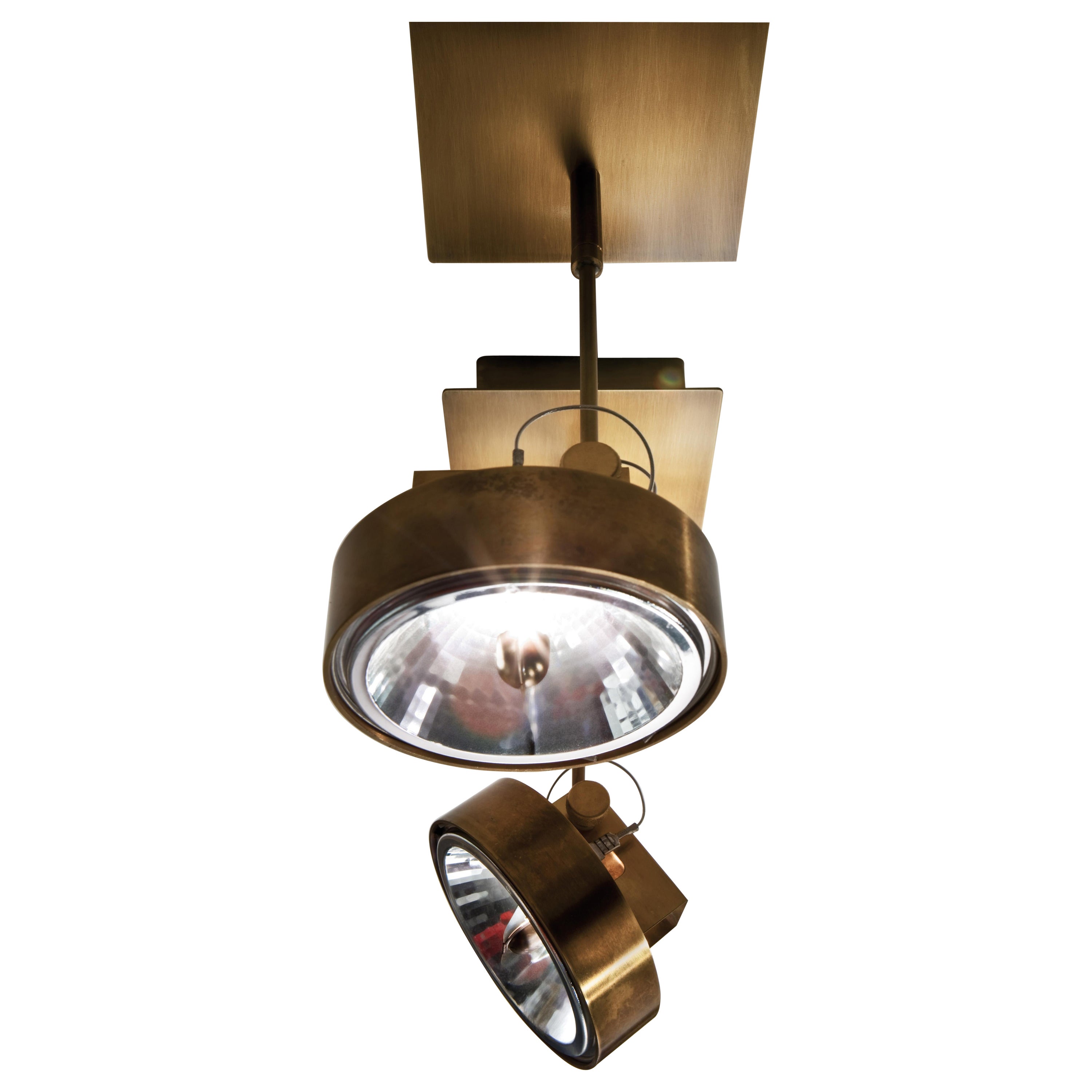 Laurameroni "Work Light" Modern LED Spotlight for Ceiling or Wall by M. Anderson For Sale