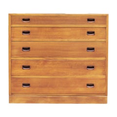 Tove & Edvard Kindt-Larsen Elegant Beech Chest of Drawers