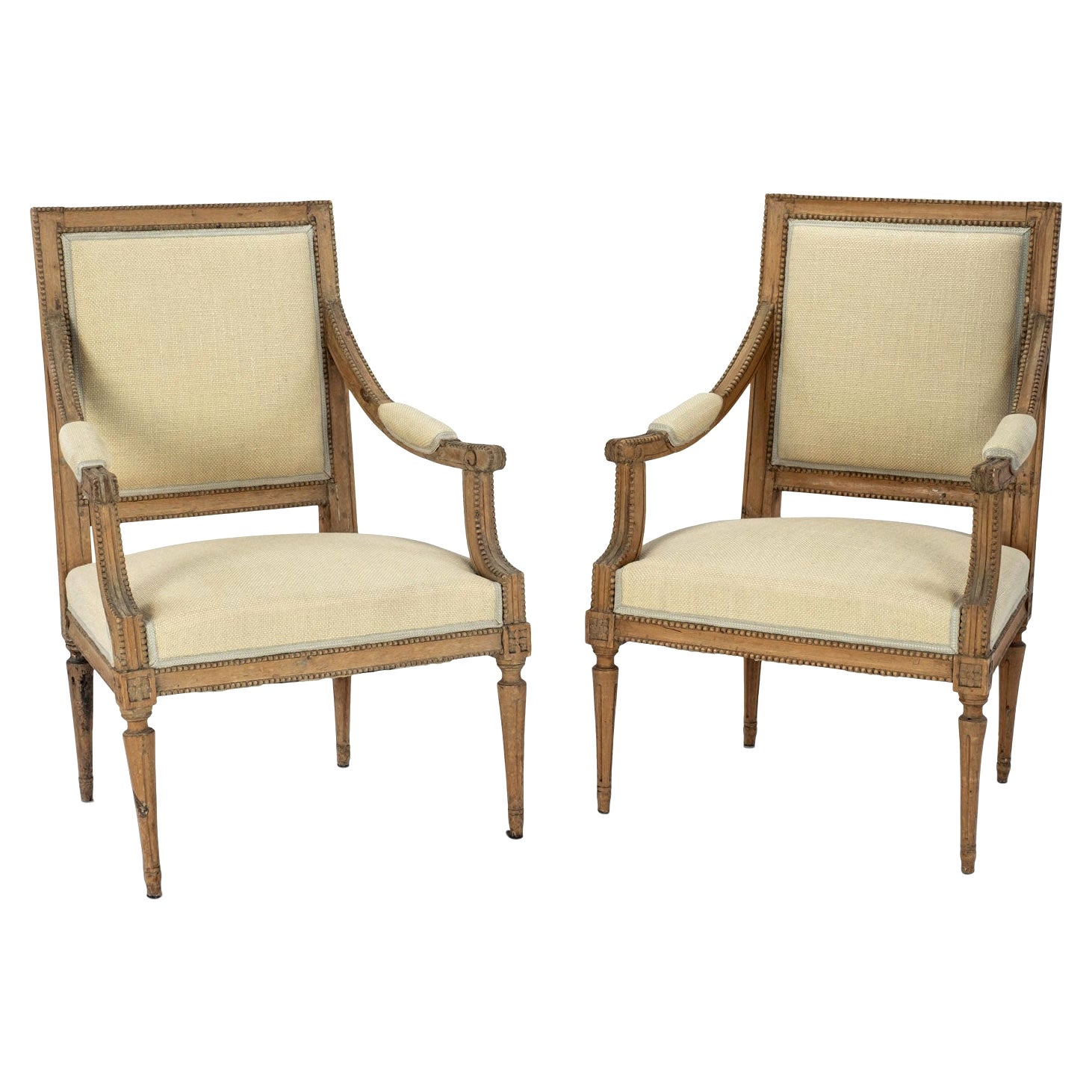 Pair of Neoclassical Swedish Armchairs