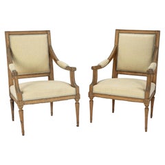 Pair of Neoclassical Swedish Armchairs