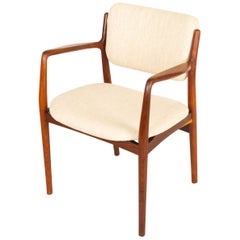 Dänischer Teakholz-Sessel, 1950er Jahre