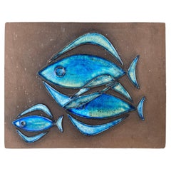 Inge Exner for Knabstrup Ceramic Fish Tile