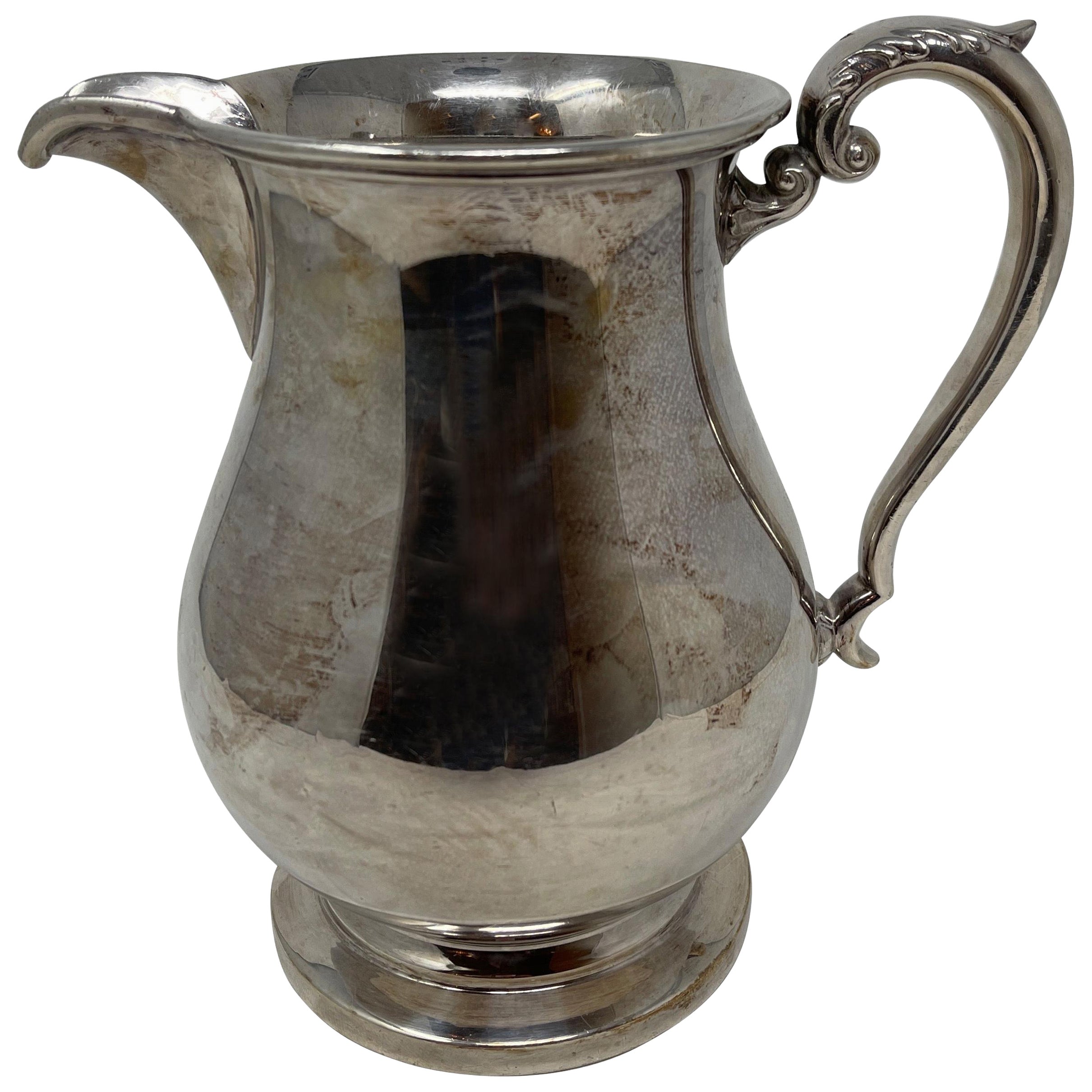 Hotel Silver Pitcher