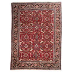 Antique Old Large Elegant Garebagh Rug or Carpet