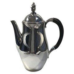 Vintage Georg Jensen Sterling Silver Coffee Pot No 456A