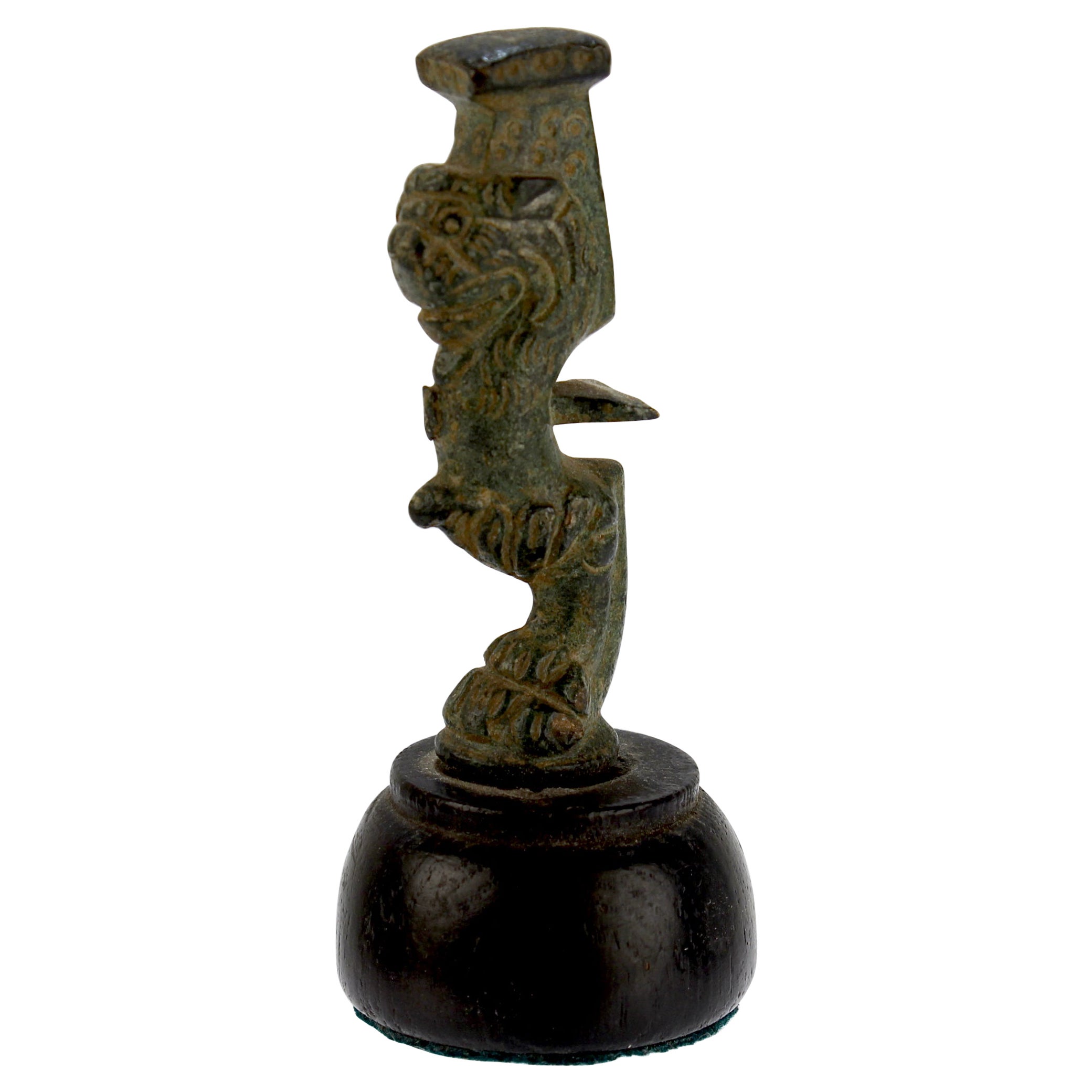 Ancient Roman Bronze Leg or Artifact / Element For Sale
