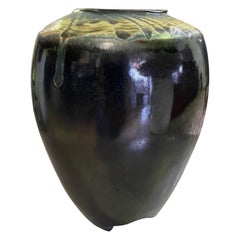 Neil Moss Signed Beautifully Glazed California Studio Pottery Ceramic Vase